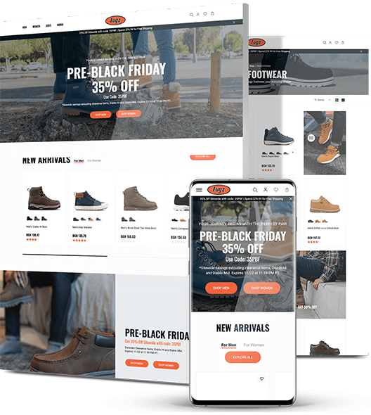 wordpress-web-design-company-featured-example-Lugz WordPress web design company featured example: Lugz