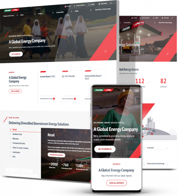 PumaEnergy-web-design-collage PumaEnergy web design collage
