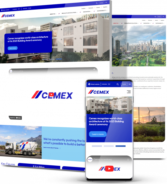 cemex-web-design-collage Cemex web design collage